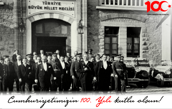 Cumhuriyetimizin 100. Yılı kutlu olsun!
